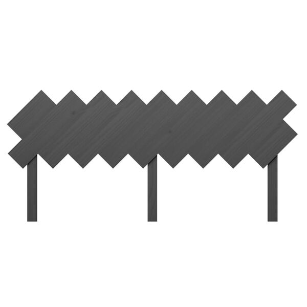 vidaXL S&auml;nggavel vit 178x3x80,5 cm massiv furu