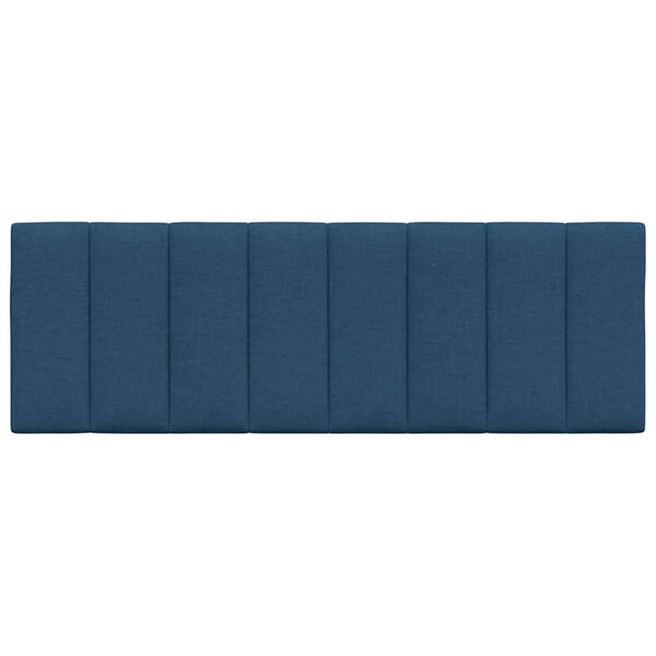 vidaXL Headboard Cushion "Hanko" Blue 120 cm Fabric