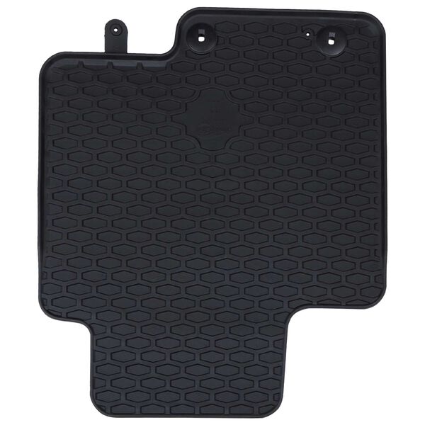 vidaXL Bilmatta 4 pcs Svart Passar f&ouml;r Hyundai i20 , BAYON Gummi