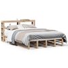 vidaXL S&auml;ngram utan madrass 160x200 cm massiv furu