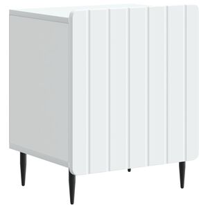 vidaXL Nattduksbord Vit 43 x 34,5 x 52 cm Konstruerat tr&auml;