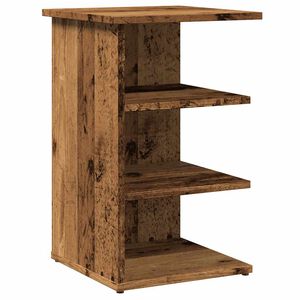 vidaXL Sk&auml;nk gammalt tr&auml; 35x35x55 cm konstruerat tr&auml;