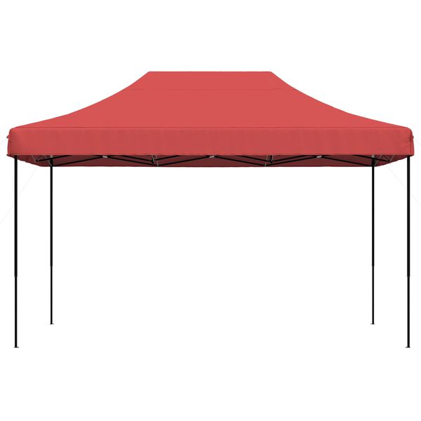 vidaXL Pop-Up hopf&auml;llbart partyt&auml;lt 440x292x315 cm vinr&ouml;d
