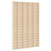 vidaXL Tr&auml;monter f&ouml;r samlarobjekt med 90 fack 50,5x4,5x79cm
