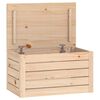 vidaXL F&ouml;rvaringsl&aring;da 59,5x36,5x33 cm massiv furu