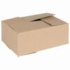 vidaXL Vikbar l&aring;da 50 st Naturf&auml;rg 25 x 17,5 x 10 cm Kartong