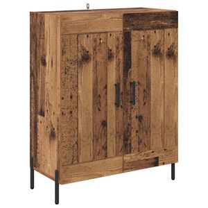 vidaXL Sideboard Gammalt tr&auml; 69,5 x 34 x 90 cm
