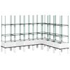 vidaXL Odlingsl&aring;da med spalj&eacute; vit 200x160x142,5 cm PP