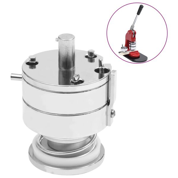 vidaXL Utbytbar matris för knappmaskin 44 mm