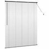 vidaXL Persienner med gardiner Svart 175 x 140 cm Aluminium