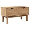 vidaXL Hallb&auml;nk OTTA 80x40x45 cm massiv furu