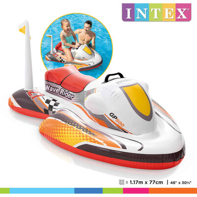 Intex Uppblåsbar badleksak Wave Rider 117x77 cm