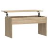 vidaXL Soffbord sonoma-ek 102x50,5x52,5 cm konstruerat tr&auml;