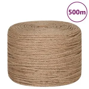 vidaXL Rep 100% Jute 6 mm 500 m