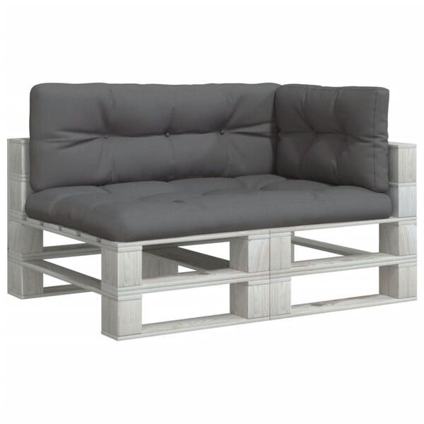 vidaXL Palldynor 3 st antracit tyg