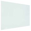 vidaXL Glas eldstad platta Transparent 80 x 60 cm Glas
