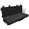 vidaXL Vapenv&auml;ska vattent&auml;t 114x42x15cm svart plast
