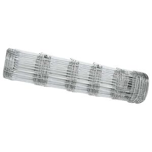 vidaXL St&auml;ngsel f&ouml;r &aring;ker / &auml;ng Silver 25 x 0,8 m Galvaniserat st&aring;l