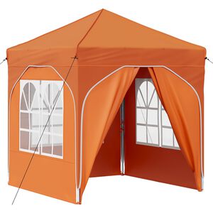 vidaXL Pop-up Partyt&auml;lt 192 x 192 x 245 cm Orange