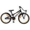 vidaXL Barncykel 20 Tum f&ouml;r 6-11 &aring;r gamla Orange Svart