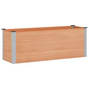 vidaXL Upph&ouml;jd odlingsl&aring;da Brun 150 x 50 x 54 cm