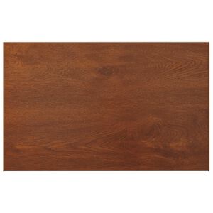 vidaXL F&ouml;nsterbr&auml;da Brun tr&auml; 100 x 50 x 4,5 cm PVC
