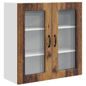vidaXL Diskmaskin panel Kalmar Gammalt tr&auml; 80 x 31 x 80 cm