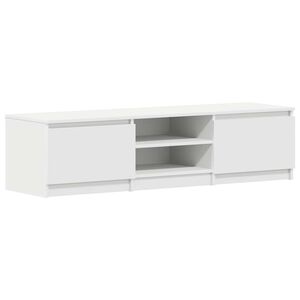 vidaXL Tv-b&auml;nk vit 140x40x35,5 cm konstruerat tr&auml;