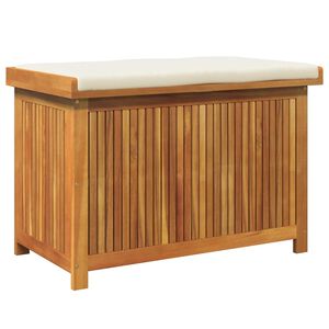 vidaXL Kuddl&aring;da utomhus 90x50x60,5 cm massivt tr&auml; akacia