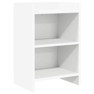 vidaXL S&auml;ngbord Vit 40 x 30 x 60 cm Konstruerat tr&auml;
