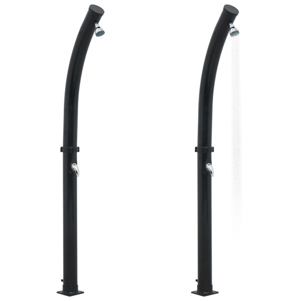 vidaXL Soldusch svart 214 cm 20 L