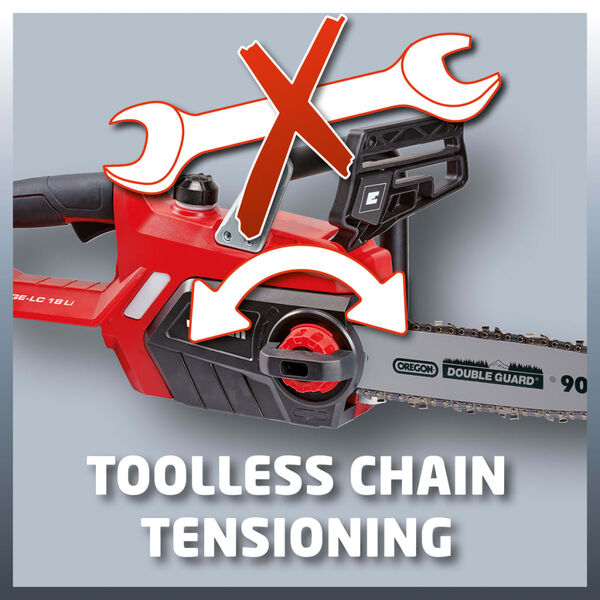 Einhell Sladdlös motorsåg GE-LC 18 Li - Solo 4501761