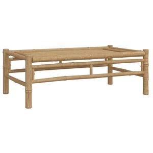 vidaXL Tr&auml;dg&aring;rdsbord 100x55x33 cm bambu