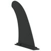 vidaXL SUP-fin 3,5 x 18 x 21,5 cm Nylon Svart