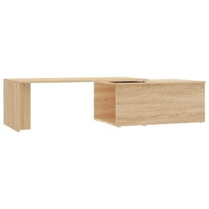 vidaXL Soffbord sonoma-ek 150x50x35 cm konstruerat tr&auml;