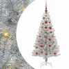vidaXL Julgran Silver 120 cm PET