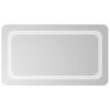 vidaXL Badrumsspegel LED 40x70 cm