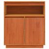 vidaXL Sideboard Vaxbrun 70 x 34 x 80 cm Massiv furu