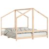 vidaXL S&auml;ngram f&ouml;r barns&auml;ng 2x(90x200) cm massiv furu