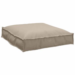 vidaXL Kudde Taupe 70 x 70 x 12 cm Oxford Tyg