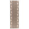vidaXL Runner-matta FLORNES V&auml;vd Taupe PP 7 mm