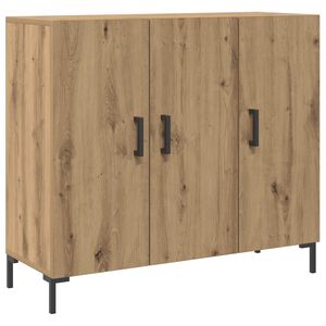 vidaXL Sk&auml;nk ek 90x34x80 cm konstruerat tr&auml;