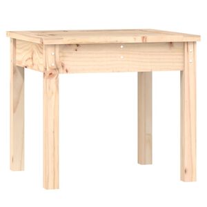 vidaXL Tr&auml;dg&aring;rdsb&auml;nk 50x44x45 cm massiv furu