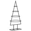 vidaXL Julgran i metall svart 60 cm