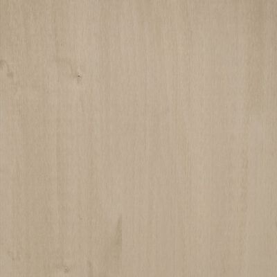 vidaXL Skrivbord HAMAR honungsbrun 113x50x75 cm massiv furu