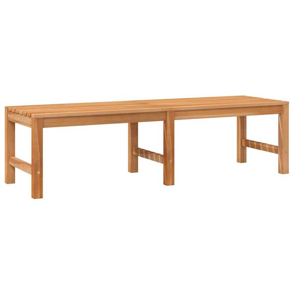 vidaXL Trädgårdsbänk 150 cm massiv teak
