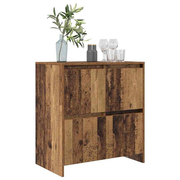 vidaXL Sideboard Gammalt tr&auml; 70 x 41 x 75 cm Konstruerat tr&auml;