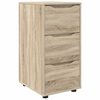 vidaXL F&ouml;rvaringssk&aring;p 40 x 48 x 81 cm Konstruerat tr&auml; Sonoma-ek