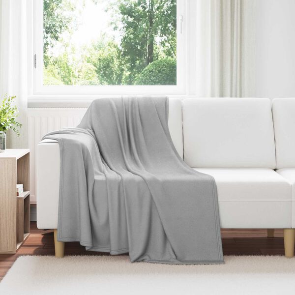 vidaXL Filtar 24 pcs Gr&aring; 170 x 130 cm Fleece
