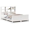 vidaXL S&auml;ngram utan madrass vit 160x200 cm massiv furu